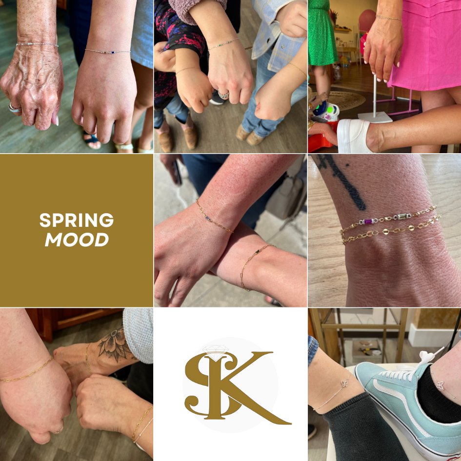 Sunday, Funday! Looking for something fun to do this summer?  

Book a #permanentjewelry appointment: bit.ly/SandKPermanent 

#sundayfunday #spencerandkuehn #permanentbracelets #westvirginia #wv #morgantown