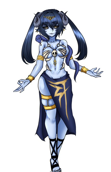 【オリジナル】魔王ロリババアをかきましたカーラちゃんといいます 