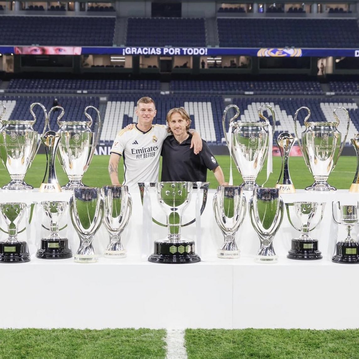 Toni Kroos y Luka Modric 🐐 Yo los vi jugar