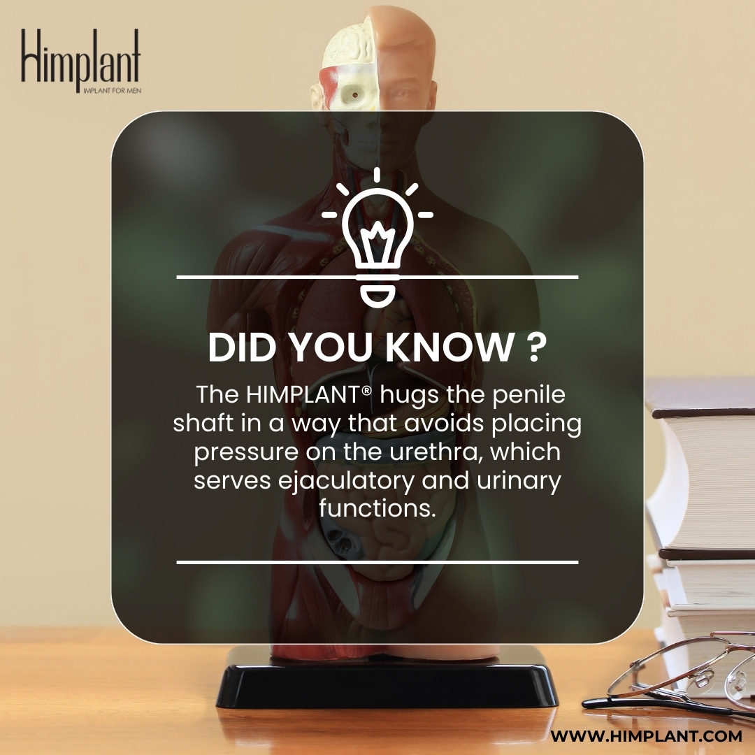 🔍 Did you know? The HIMPLANT® is uniquely designed to enhance without compromising function. Discover the innovation behind our implant!

#Himplant #Penuma #MensHealth #MaleEnhancement #Silicon #Implant #Men #InnovativeDesign #HealthFacts #SafetyFirst