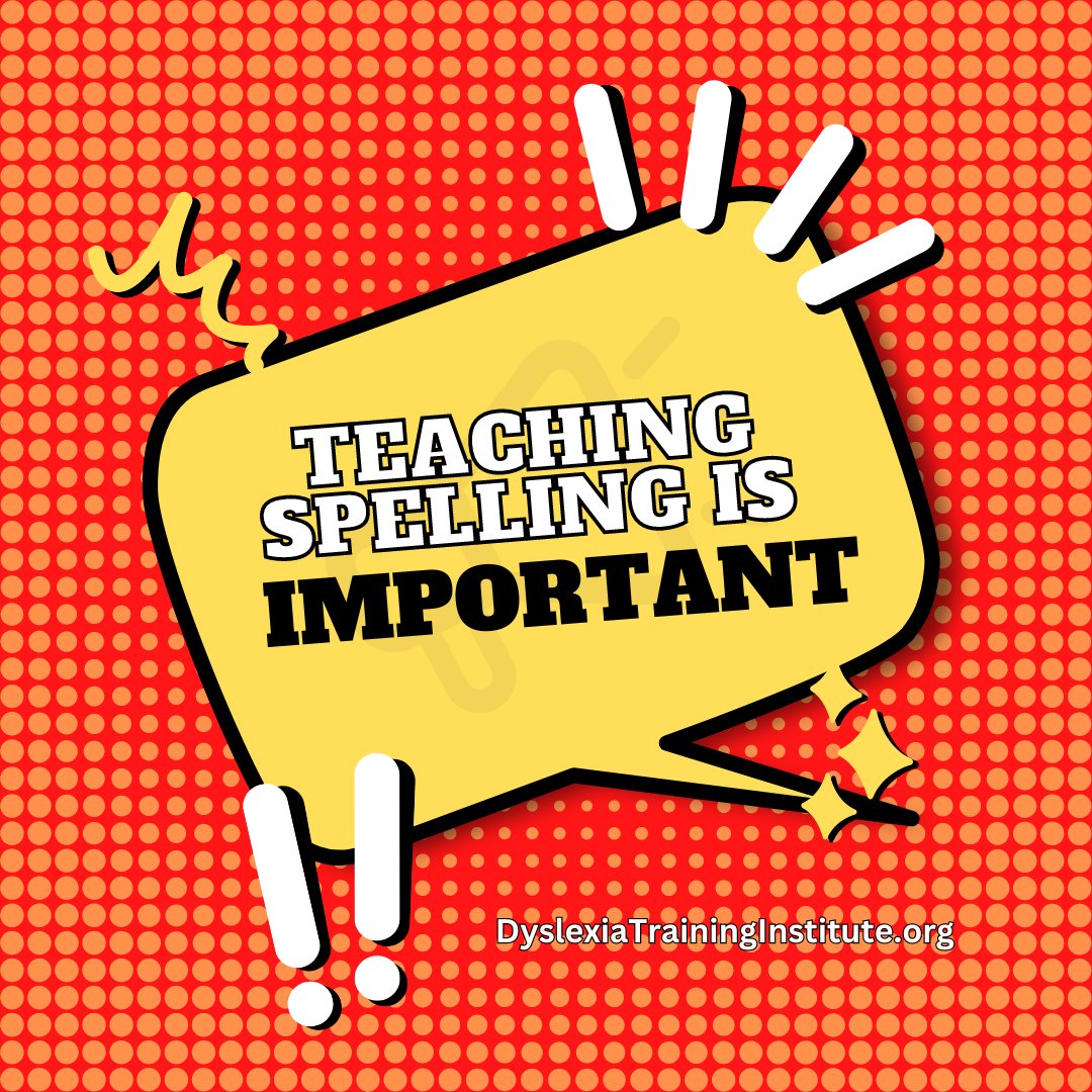 Don't underestimate the importance of teaching spelling when working with students with dyslexia. It's important! #dyslexia