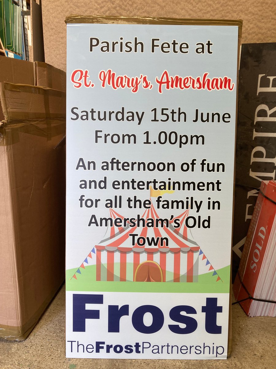 The Frost Partnership are delighted to support the #ParishFete at #StMarys in #Amersham! Join us on 15th June from 1 pm for an afternoon filled with #funandentertainment for the whole family. It's going to be a fantastic day in Amersham's charming old town. All are welcome!