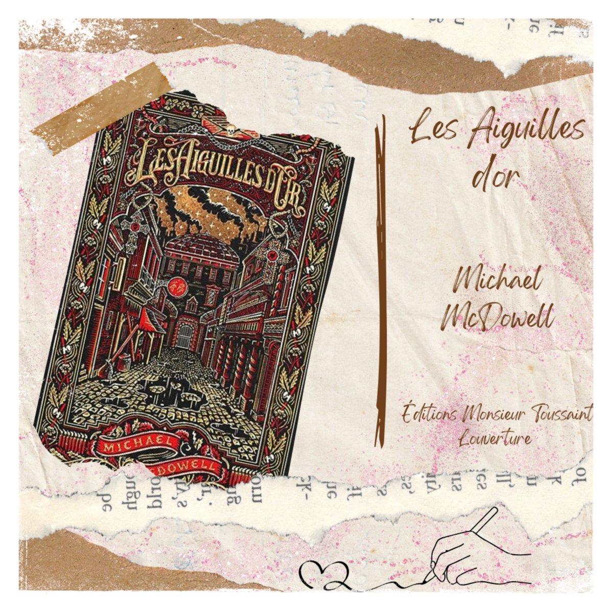 DesLivresEtMoi7's tweet image. • CHRONIQUE •

Bonsoir mes Bookinautes adorés ! Dimanche en famille, mais je n&apos;oublie pas de vous présenter &quot;Les Aiguilles d&apos;or&quot; de #MichaelMcDowell, publié par les @editionsmtl !

Ma chronique complète :
deslivresetmoi7.fr/2024/05/chroni…

On en parle ensemble ? Belle soirée à tous ! 😘