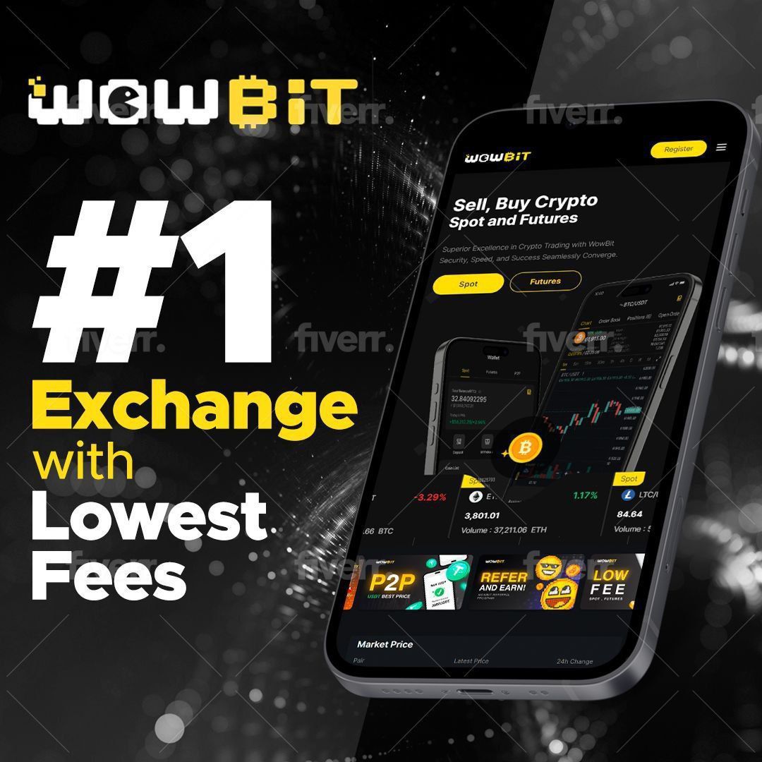 The Future of Trading Awaits! Ready to dive into the world of cryptocurrency? 🌐 With WowBit, trading digital assets is easier, faster, and more secure than ever. Register now and experience: ✅ Lightning-fast transactions ✅ Top-notch security ✅ User-friendly interface ✅