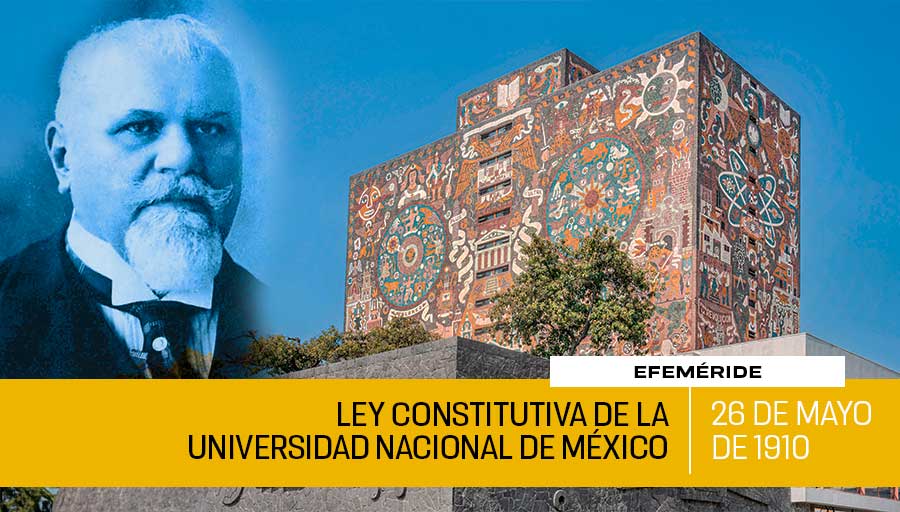 Marca esta fecha en el calendario 🗓️, porque toca gritar ¡#GOYA! La Ley Constitutiva de la Universidad Nacional de México se creó #UnDíaComoHoy de 1910 > bit.ly/3WzLKzY