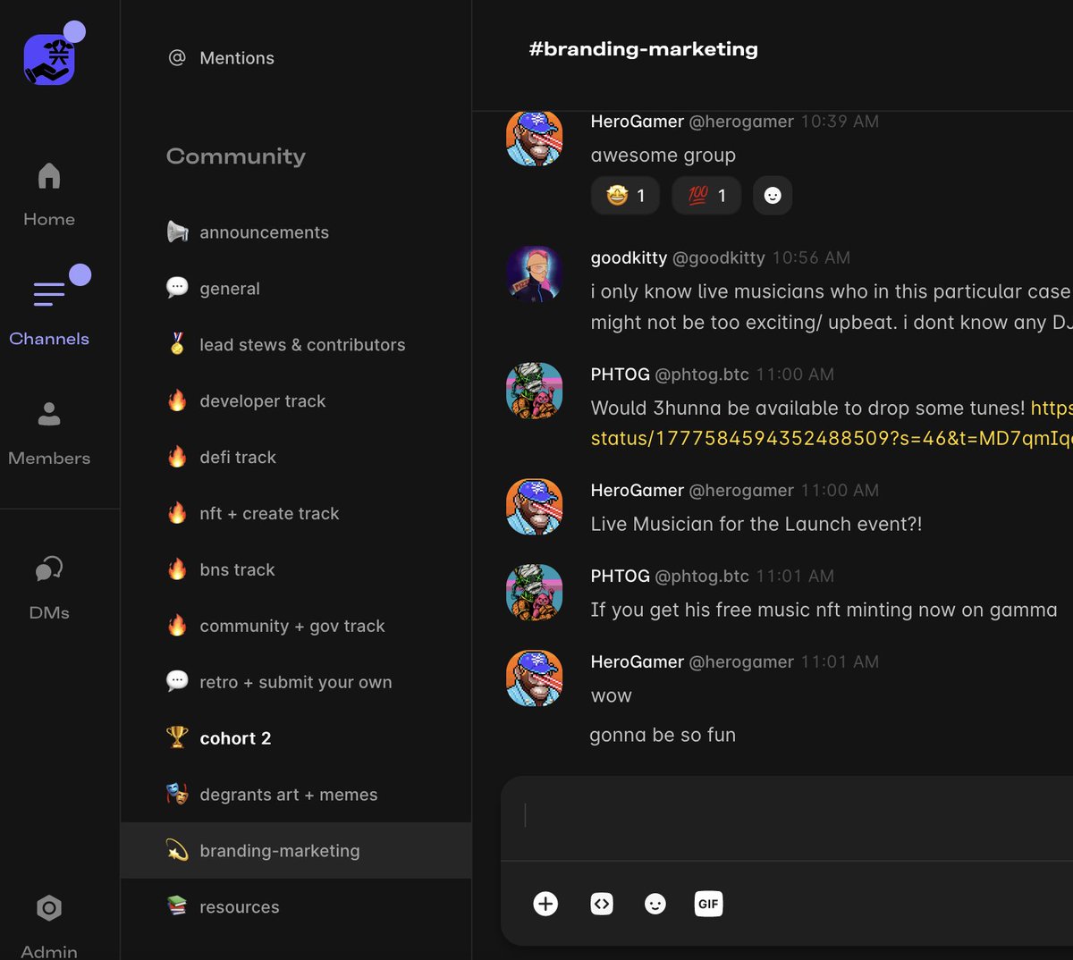 herogamer21btc's tweet photo. DeGrants 2 is launching soon

Stay tuned for launch event. $50K to allocate.

It's a grassroots community collaboration to make DeGrants happen.

If you want to contribute to anything, or interested in applying ✅Join @consoledao our #DeGrants2 community: https://t.co/zRtw00r0U0