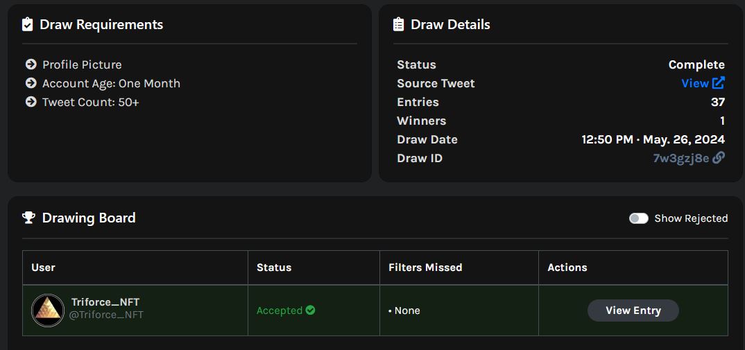 🥁 Drumroll, please... 🥁

🎉 AYOPY! The winner of our giveaway is... <a href="/Triforce_NFT/">theTriforce.eth</a>  🎉

Congrats! We're going to DM you soon about when you'll receive your prize👀

Thanks to everyone who participated and spread the love. Stay tuned for more fun and positive vibes! 🌟