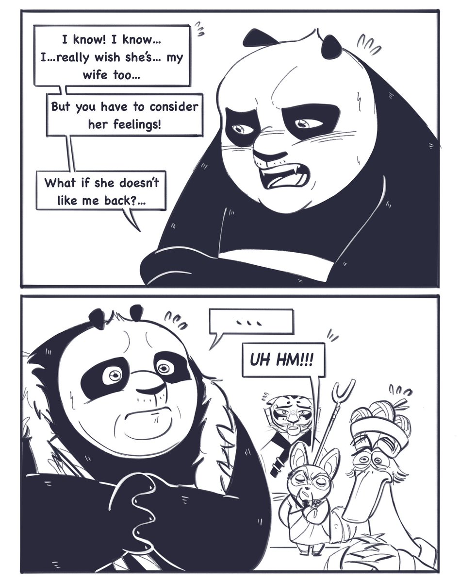 Po and Tigress (1/3) #kungfupanda