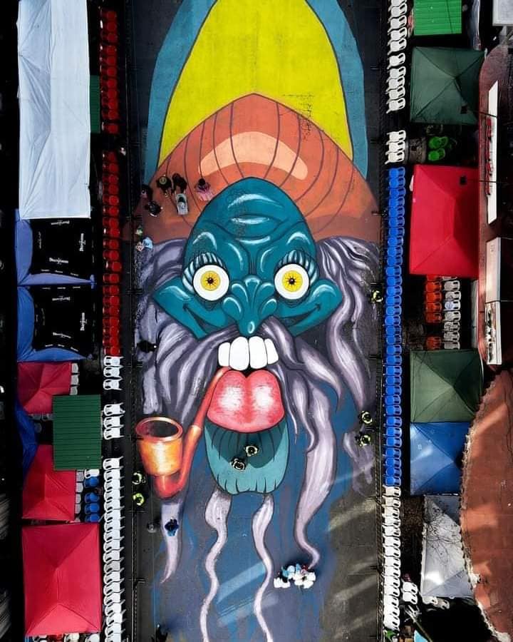 rtp_bolivia's tweet photo. #RTPInforma
🟣🔵🟡🟢🔴¿SE LO PERDIÓ?
Estas son las imágenes de los muralistas que pintaron varios danzarines y símbolos en el recorrido de la Entrada del Señor Jesús del #GranPoder #GranPoder2024
FOTOS: GAMLP https://t.co/GKnif6vxWH