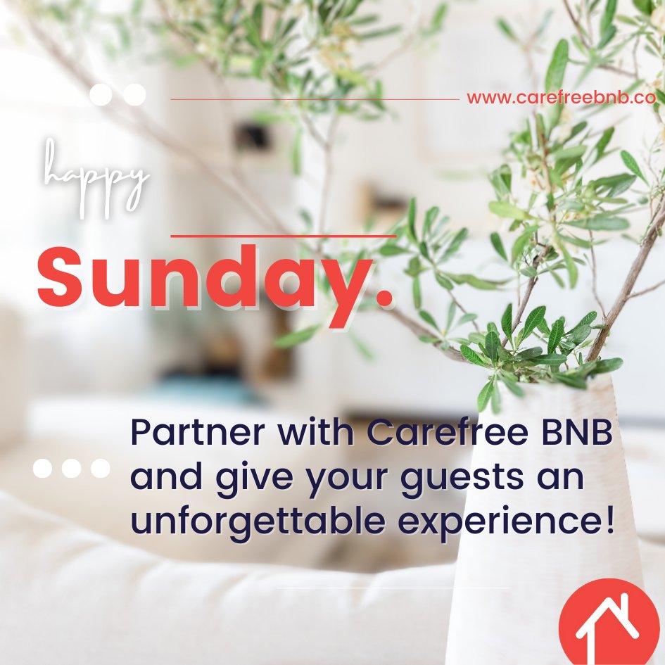 From seamless bookings to impeccable guest services, we handle it all so you can relax and enjoy the benefits. 🏡✨

#CarefreeBNB #VacationRentals #GuestExperience #TravelWithEase #PropertyManagement #HostWithUs #ShortTermRental #PropertyOwners #HappyGuests #MemorableStays