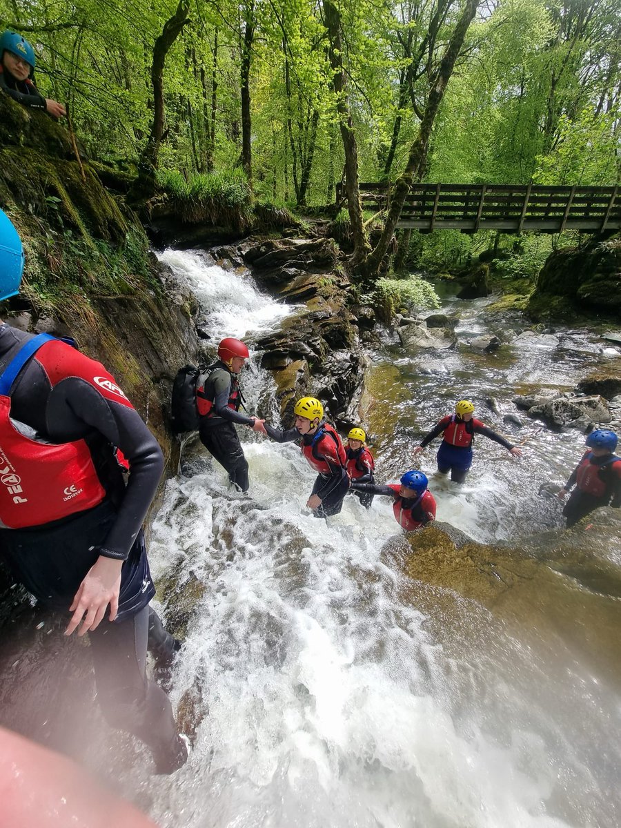 ‘Pure Gorge’ous!’ Another challenging and exhilarating day out. This time Balquhidder was our destination where the team navigated streams, rock pools and waterfalls! Thanks to Marc and Mike @falkirkoutdoors @LHS_HWB