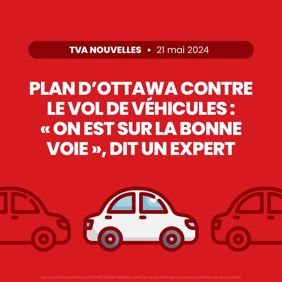 RAPPEL : Nous mettons en place des peines plus sévères, nous réglementons les dispositifs facilitant le vol de véhicules et nous renforçons la coopération entre les forces policières de tous les niveaux afin de lutter contre le vol de véhicules au Canada.