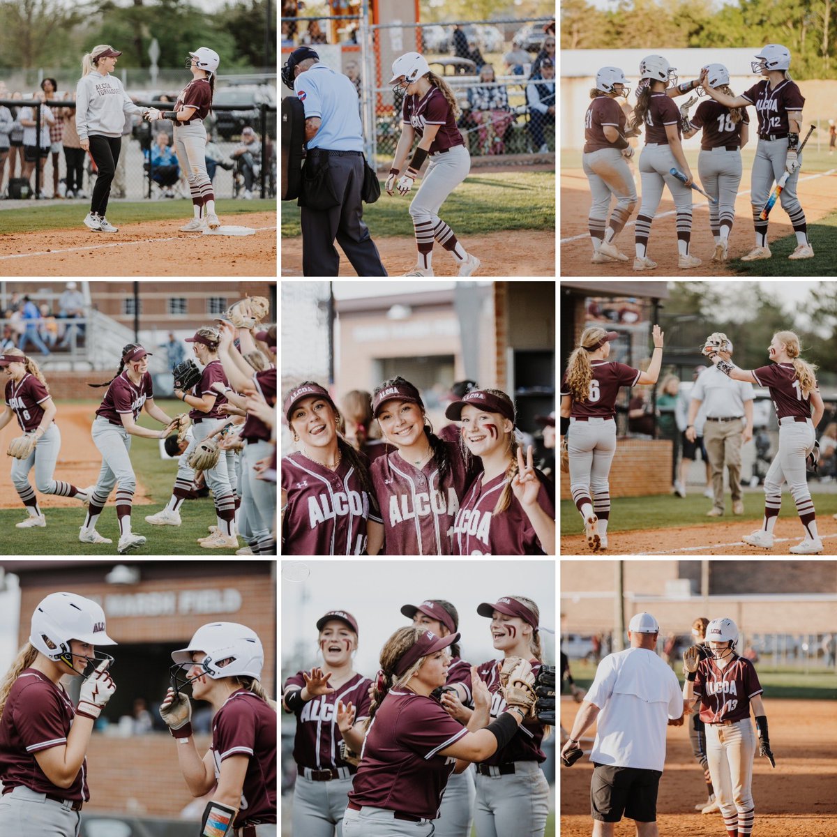 Today we celebrate @alcoa_softball! Undefeated in District and finishing with a 39-5 record eclipsing their 36 win season in 2023! Thank you Lady T’s for your hustle, heart, and the sisterhood in Maroon & Aluminum that can’t be broken! You are #TooHype! 📸: @griffincox7