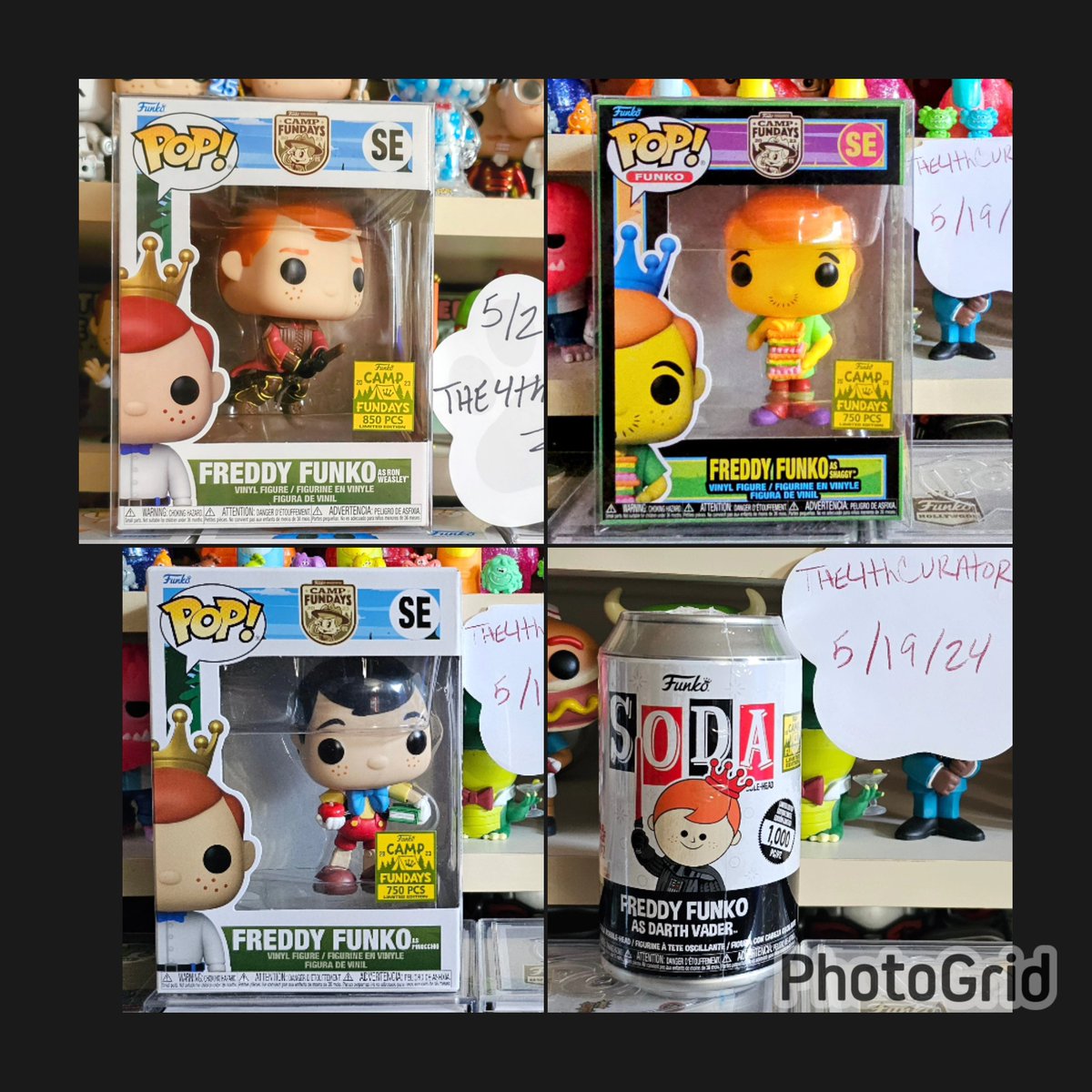 Have a few #FreddyFunko up for sale! DM for pricing and more photos. #OrginalFunko #FunkoCollector #FunkoCommunity #CampFundays