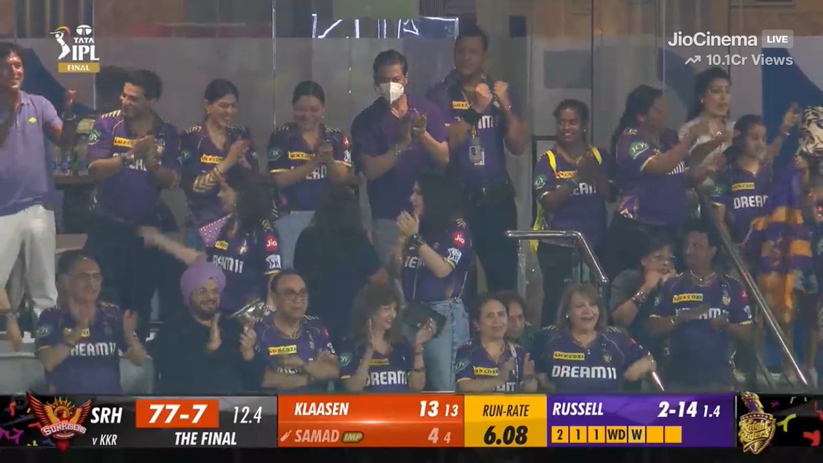 Another Wicket down What the actual heck is happening here at the Chepauk Stadium with Sunrisers Hyderabad SRH desperately needs some runs to put a respectable total on the board. #KKRvsSRH