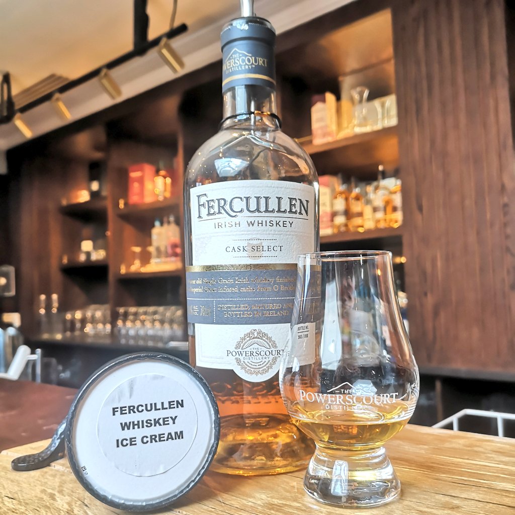 Had the best day @PowerscourtDist last weekend. Simply heavenly whiskey & food pairings by @KennedySantina_ & our tour guide Ciaran was a wealth of knowledge. Fercullen ice-cream & & @OBrotherBrewing stout infused cask aged Fercullen to top it all off 🥃 #fercullenwhiskey
