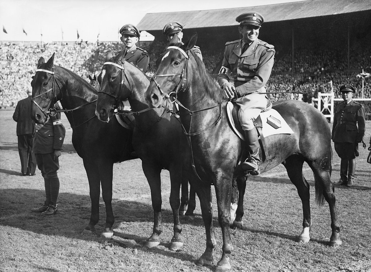 From underdogs to unstoppable! 🌟🇲🇽 Let’s rewind to the 1948 Olympic Games, when Mexico’s equestrian dream team stole the show at London’s Wembley Stadium!🏆 👉 fei.org/stories/sport/… 📸 ©FEI #OlympicFever #MarvelousMexico #FEIJumping #Paris2024 @Olympics