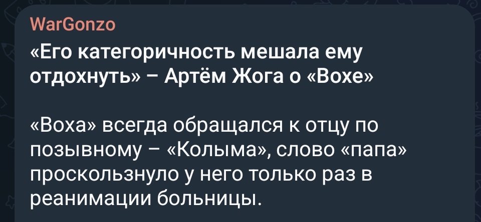 'Жога', 'Воха', 'Колыма'... То ли из питомника их берут, то ли с кичи - хуй разберёшь. 'Странный вы народ... Как собаки-жучки - ни имени, ни роду, одни кликухи поганые'