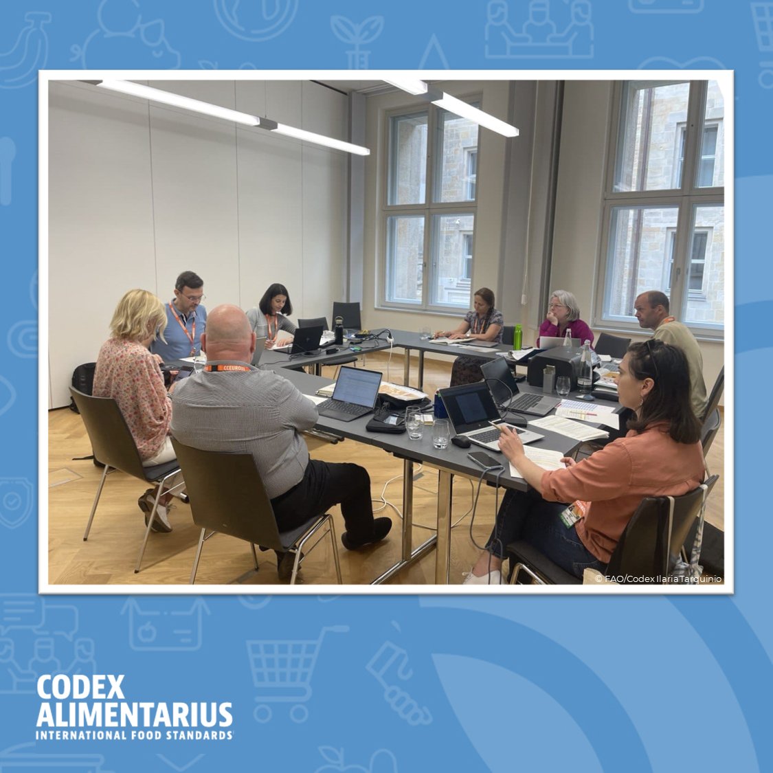 FAOWHOCodex's tweet photo. @bmel @KruseHilde 📸 | Gearing up for #CCEURO33

➕ℹ️➡️ https://t.co/vIn3XxBuc3

#Codex | #FoodSafety https://t.co/5HI8qhnyAN