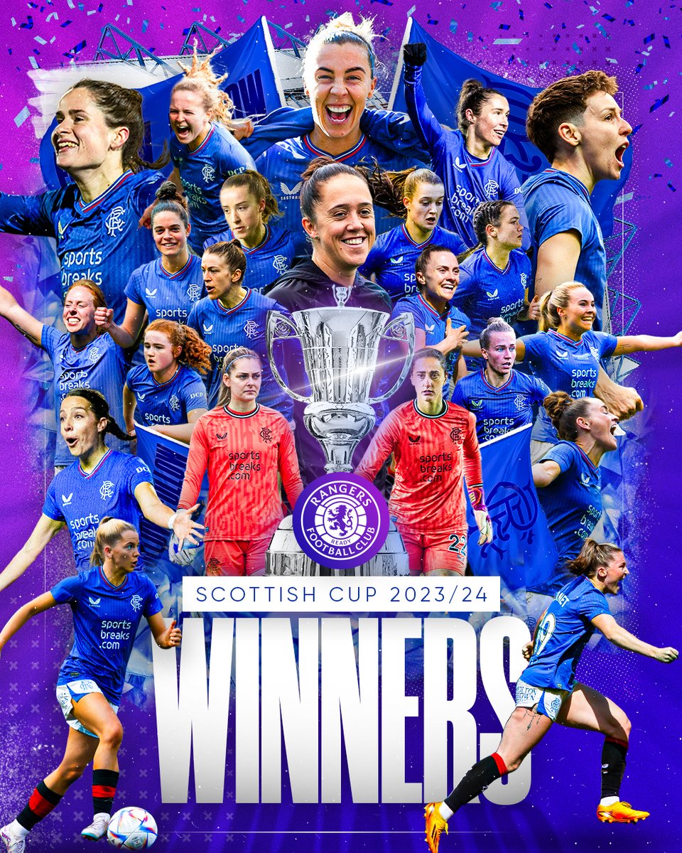 Scottish Cup Winners 😍

💙 Come on #RangersFC!