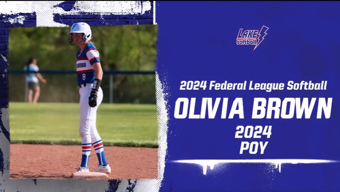 Proud to have 3 First Team All Federal League recipients AND the 2024 Federal League Player of the Year LIV BROWN!!