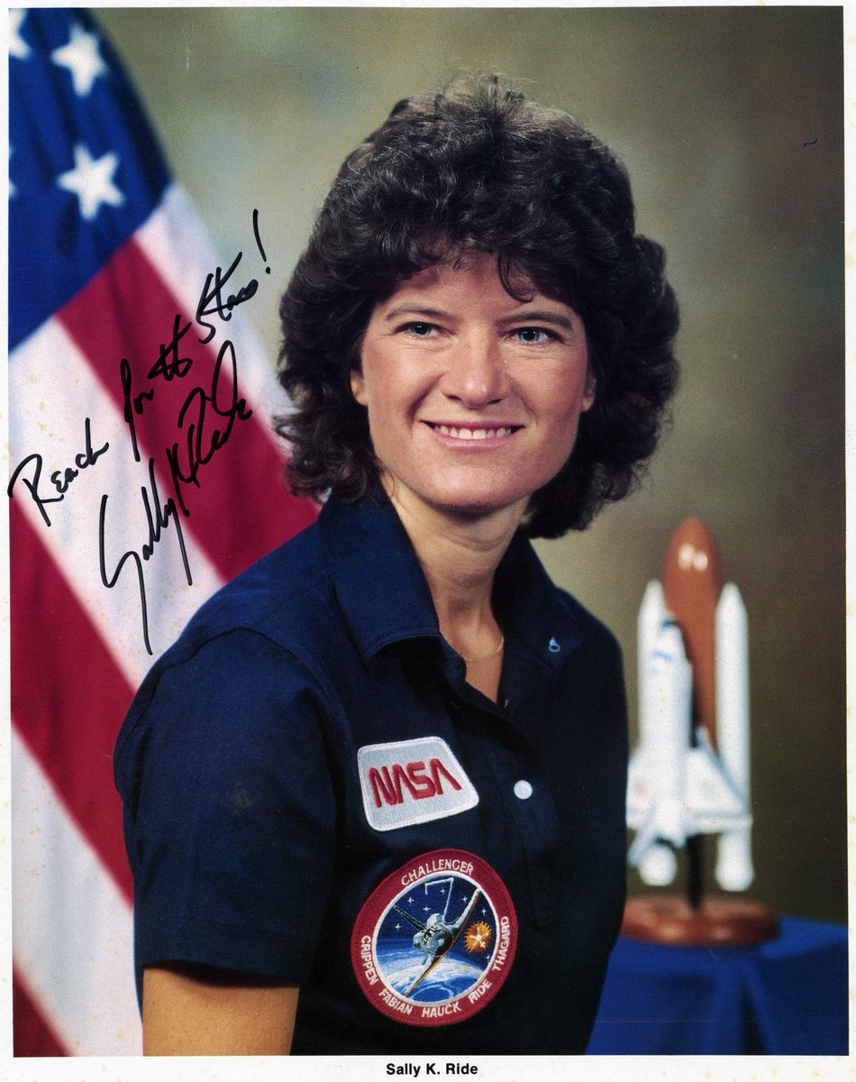 Sally Ride, the first American woman in space, was born on this day in 1951. Before joining NASA she earned a Ph.D. in physics and in 1978, was selected as a scientist-astronaut in a new role called Mission Specialist. Learn more about her life and legacy: s.si.edu/3IJ3GST