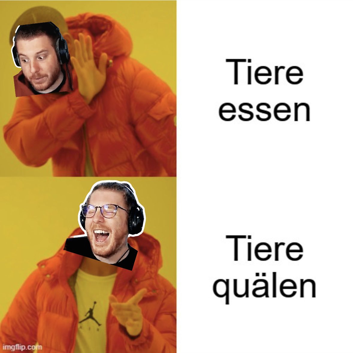 der normalste veganer unser simon 💀