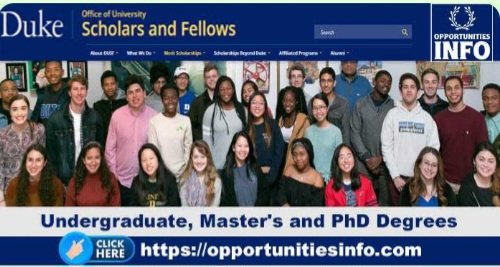 Duke University Scholarships in USA 2024-25 [Fully Funded] | Study in US Universities

Apply Now: opportunitiesinfo.com/duke-universit…

#opportunitiesinfo #scholarships2024 #scholarships #studyineurope #usa #fullyfundedscholaships #scholarshipswithoutielts #usuniversities #studyabroad #study