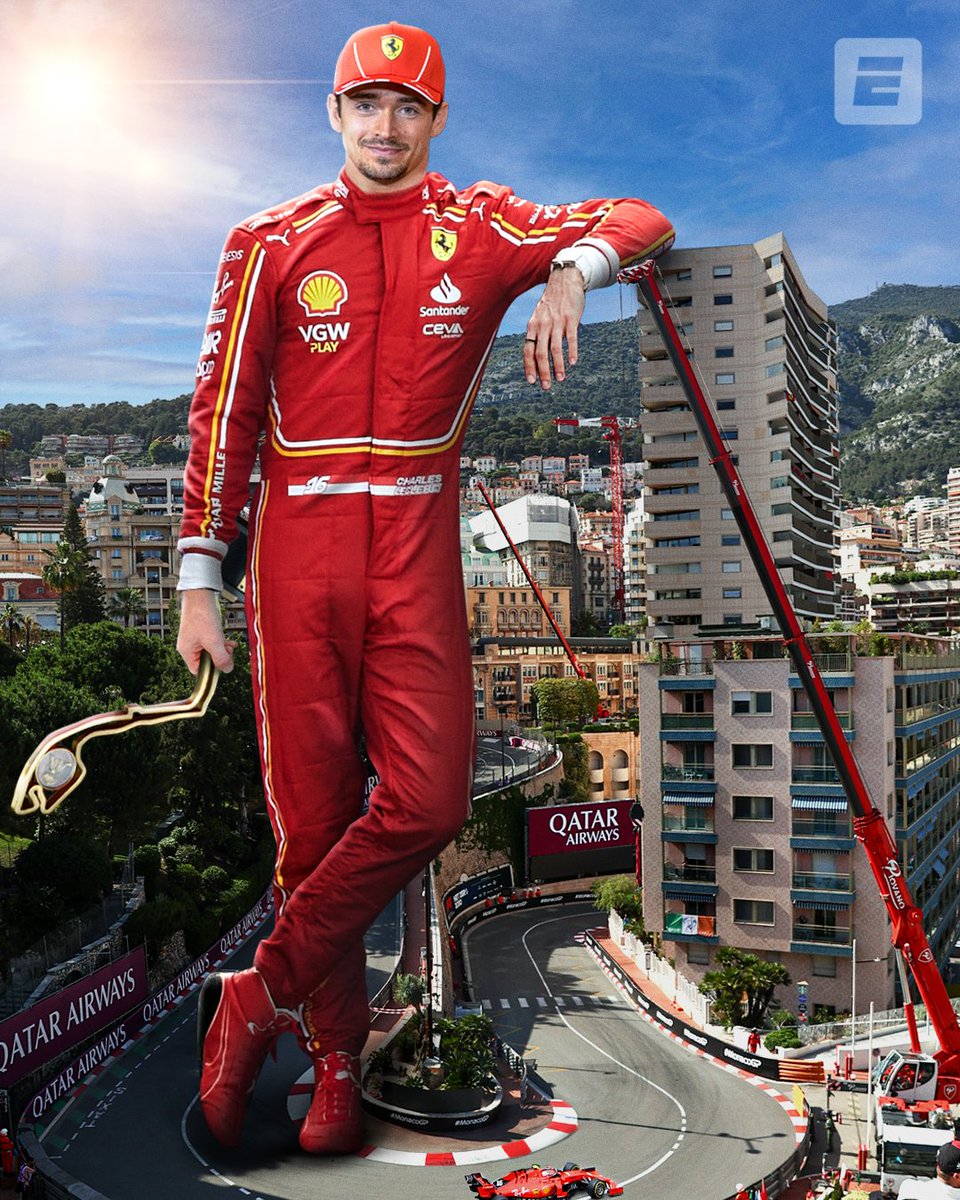 ESPNF1's tweet image. CHARLES LECLERC FINALLY WINS HIS HOME RACE IN MONACO!!!

THE CURSE IS BROKEN 🙌🍾