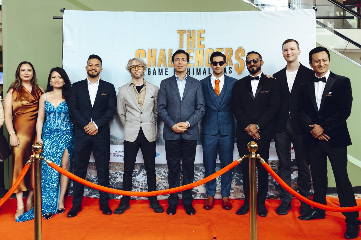 The historic red carpet premiere of the Nepali reality show 'The Challengers: Game of the Himalayas' has been completed at Empire 25 in New York City.