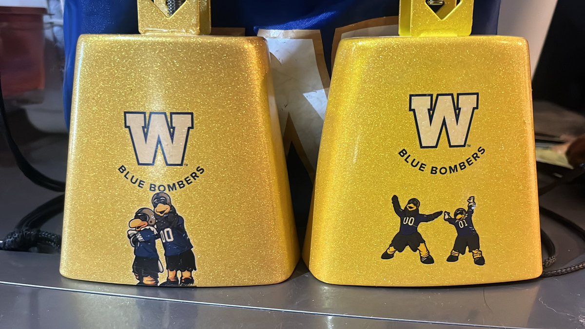 NOW the cowbells are ready to be signed… #ForTheW