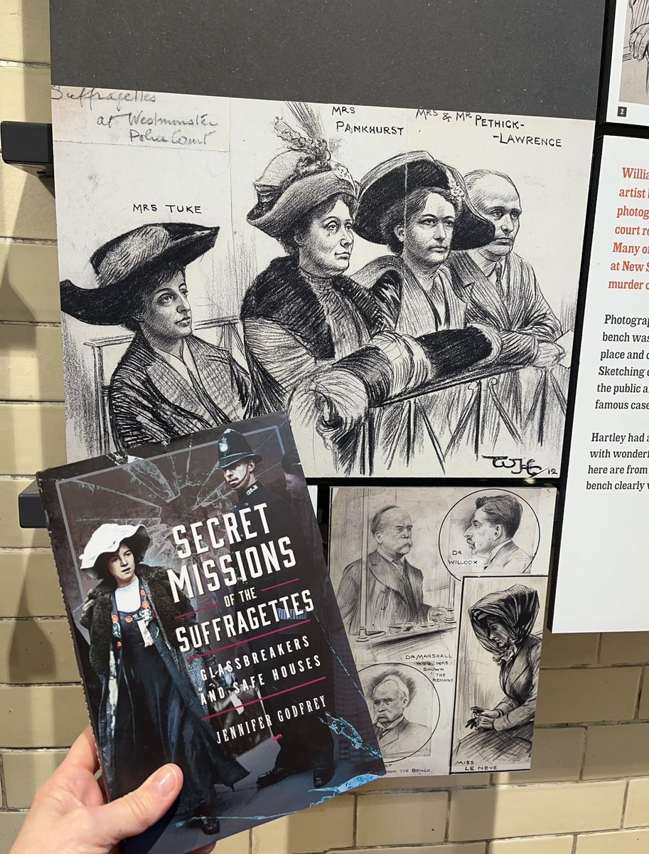 #GeneralElection2024 Countdown (39-days to go) My second book Secret Missions of the Suffragettes highlights buildings associated with the #suffrage campaigning. One of these is Bow Street Police Court now a #museum @bowstreetmuseum Do check it out: bowstreetpolicemuseum.org.uk