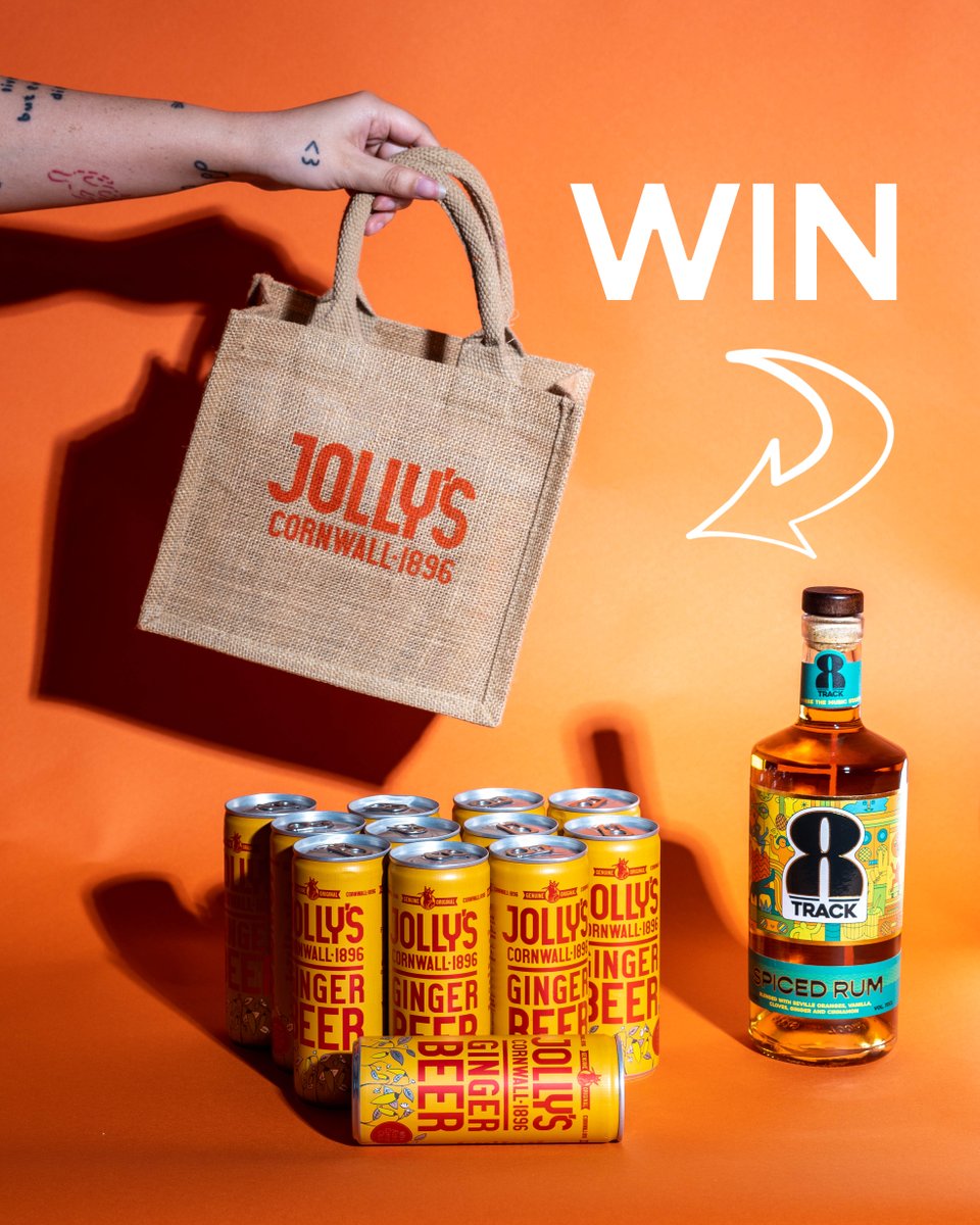 We are back and teaming up with @jollysdrinks once again to giveaway a bottle of 8Track and case of Jolly's ginger beer or cola cans to help you celebrate Father's Day! 🥰

To win:

↗️ Follow @8trackrum and @jollysdrinks
🧡 Like this post!
💬 Tag who you'd share it with!