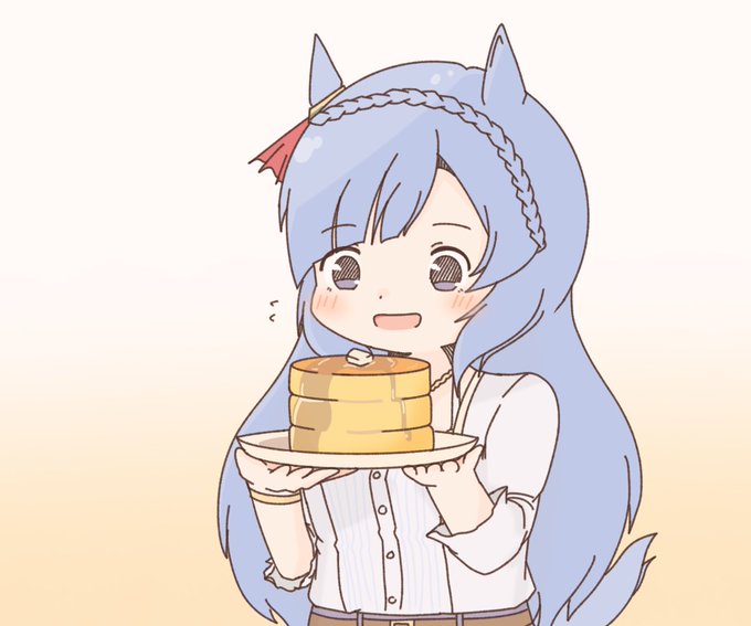 「何かを持っている ホットケーキ」のTwitter画像/イラスト(新着)