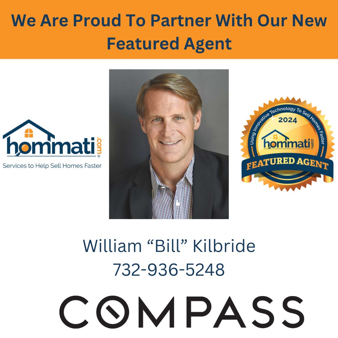 We are proud to announce our most recent Featured Agent partner William 'Bill' Kilbride from Compass. Are you
ready to elevate your real estate game? 🏡 Joining the Hommati.com Featured Agent Program is your ticket to success! 🚀 As... bit.ly/44ZRV4r
#hommati