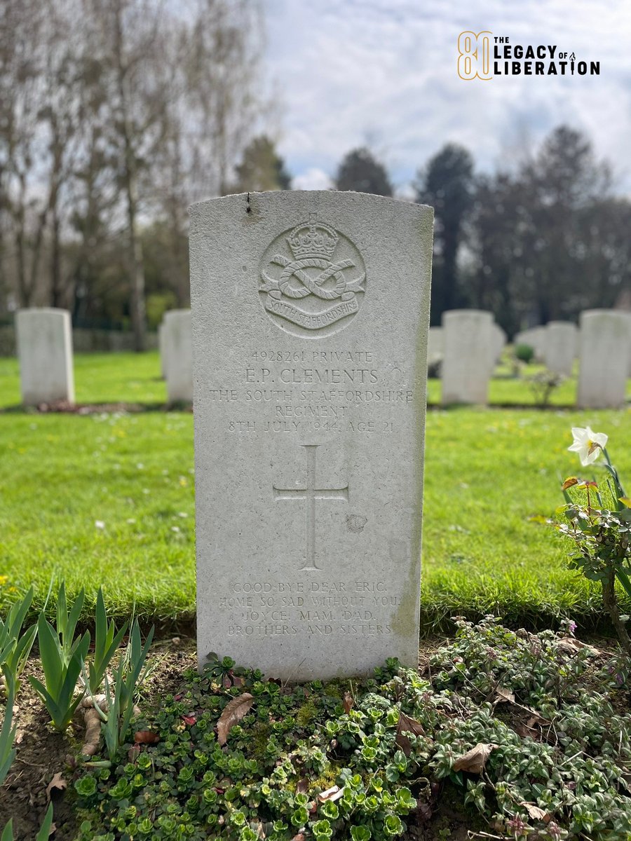 📍 Cambes-en-Plaine War Cemetery, Normandy. Stay up to date with our events in Normandy through our newsletter: ow.ly/eLkx50RStn1 #LegacyofLiberation #DDay80