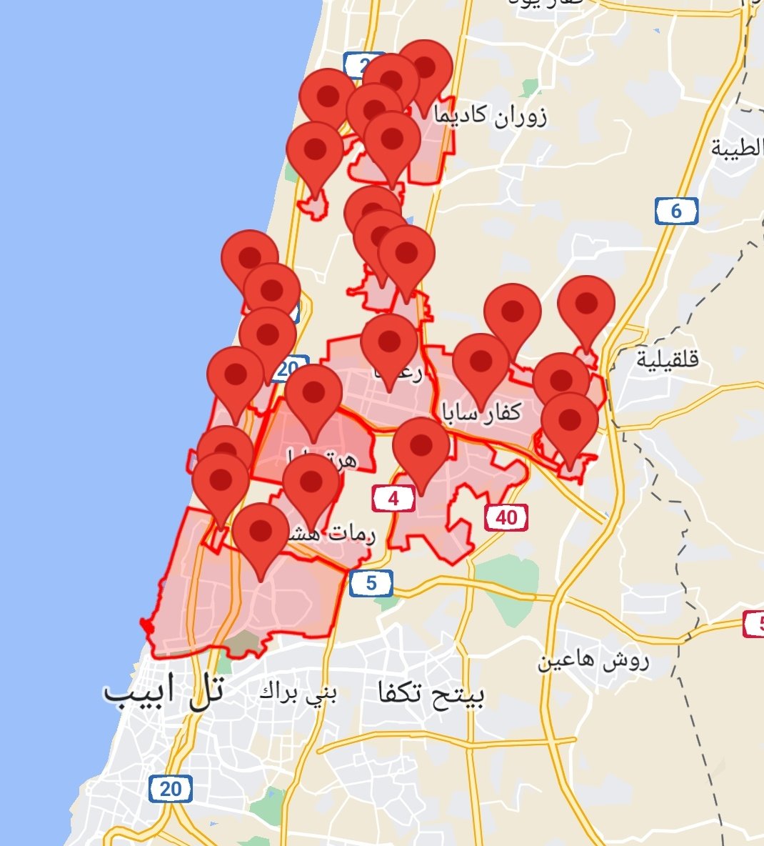 رشقات صاروخية كبيرة من قطاع غزة 😍😍
