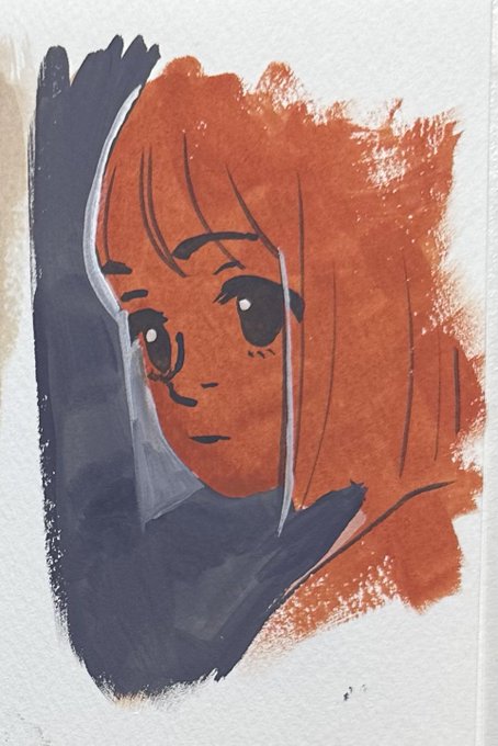 「orange hair」 illustration images(Latest)｜4pages