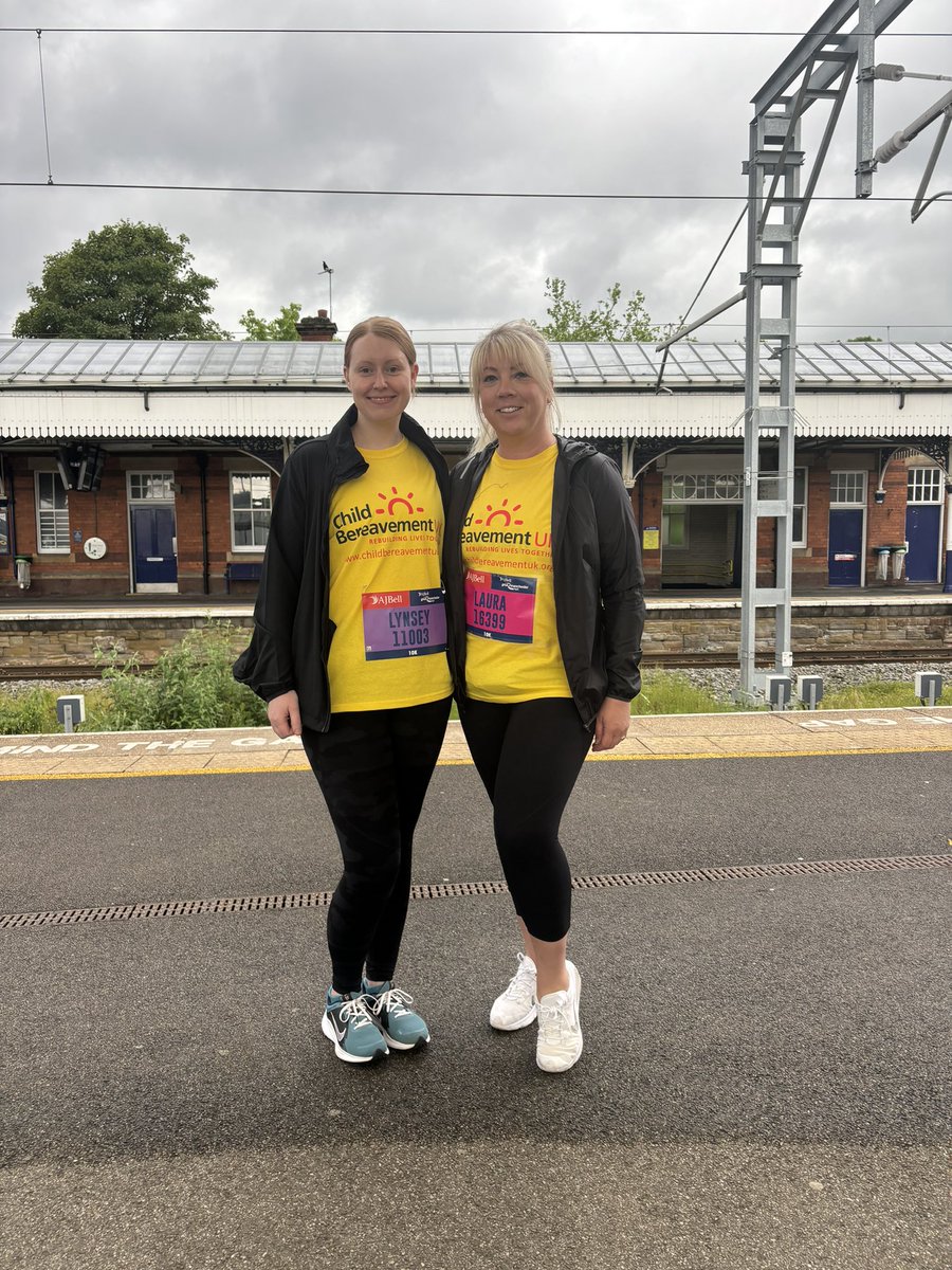 We’re off to run the Manchester 10k in support of @cbukhelp @LynsTurner @HPB_CNS_TGH