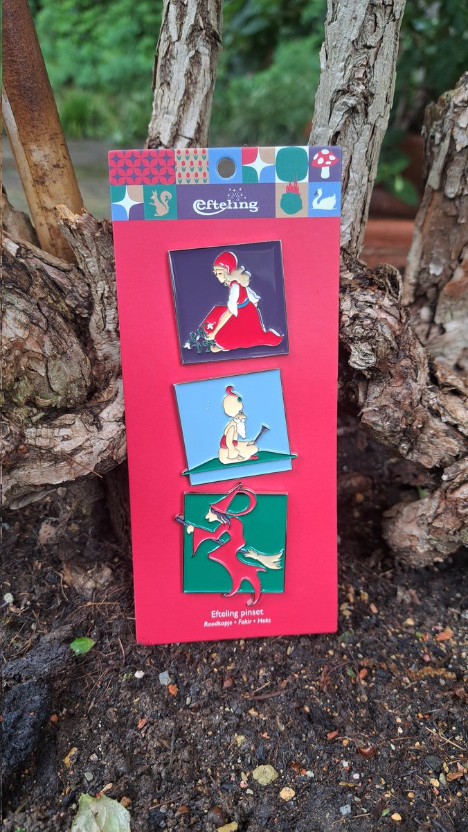 Nieuw.
Sprookjesbos bewoners pins
Te koop bij de oude marskramer 
Koste per set: €15

#efteling