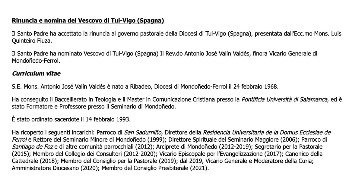 pastoralsaudemf's tweet image. #Parabéns #Valín
Inmensa gratitude a Antonio #Valín polo teu permanente #testemuño do #AMOR que é #entrega pola causa do #Evanxeo
#GRAZAS a #Deus por escollerte 
#GRAZAS #Valín polo teu #sí confiado 
Grazas por tanto‼️
Rezamos🙏🏽
@pastoralsaudemf @mondonedoferrol @UpFoz @dtuivigo