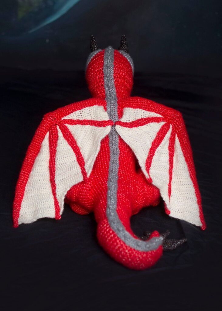 Meet Troy, The Mars Dragon, Designed By Marie Overton ... Yes, You Can Crochet One Too! 👉 buff.ly/3fduyMp #crochet #amigurumi