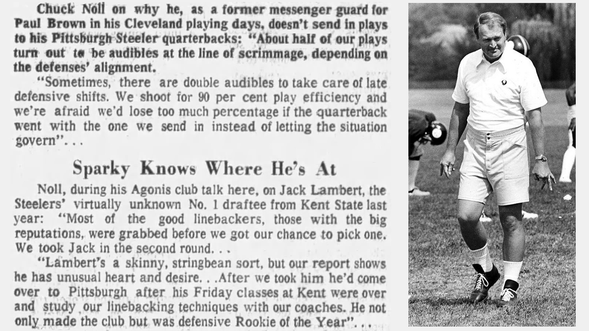 #OTD in #SteelersHistory 1975 the Dayton Daily News revealed some interesting stories from #Steelers Coach Noll after his team had won their first Super Bowl.