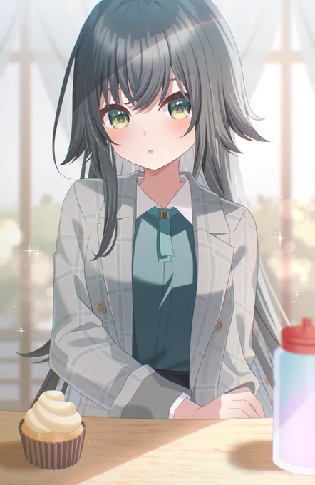 月村手毬さん...美味しいもの沢山食べて...#学マス 