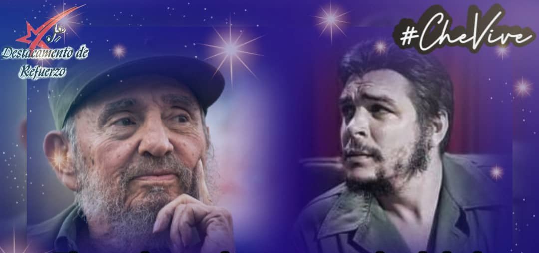 #DestacamentoDeRefuerzo//“Che fue un verdadero comunista y hoy es ejemplo y paradigma de revolucionario y comunista”. 
Fidel Castro Ruz

Su ejemplo estará presente siempre en el batallar diario de todo el pueblo cubano, porque #CheVive.

#CubaViveEnSuHistoria
#JuntosPorVillaClara