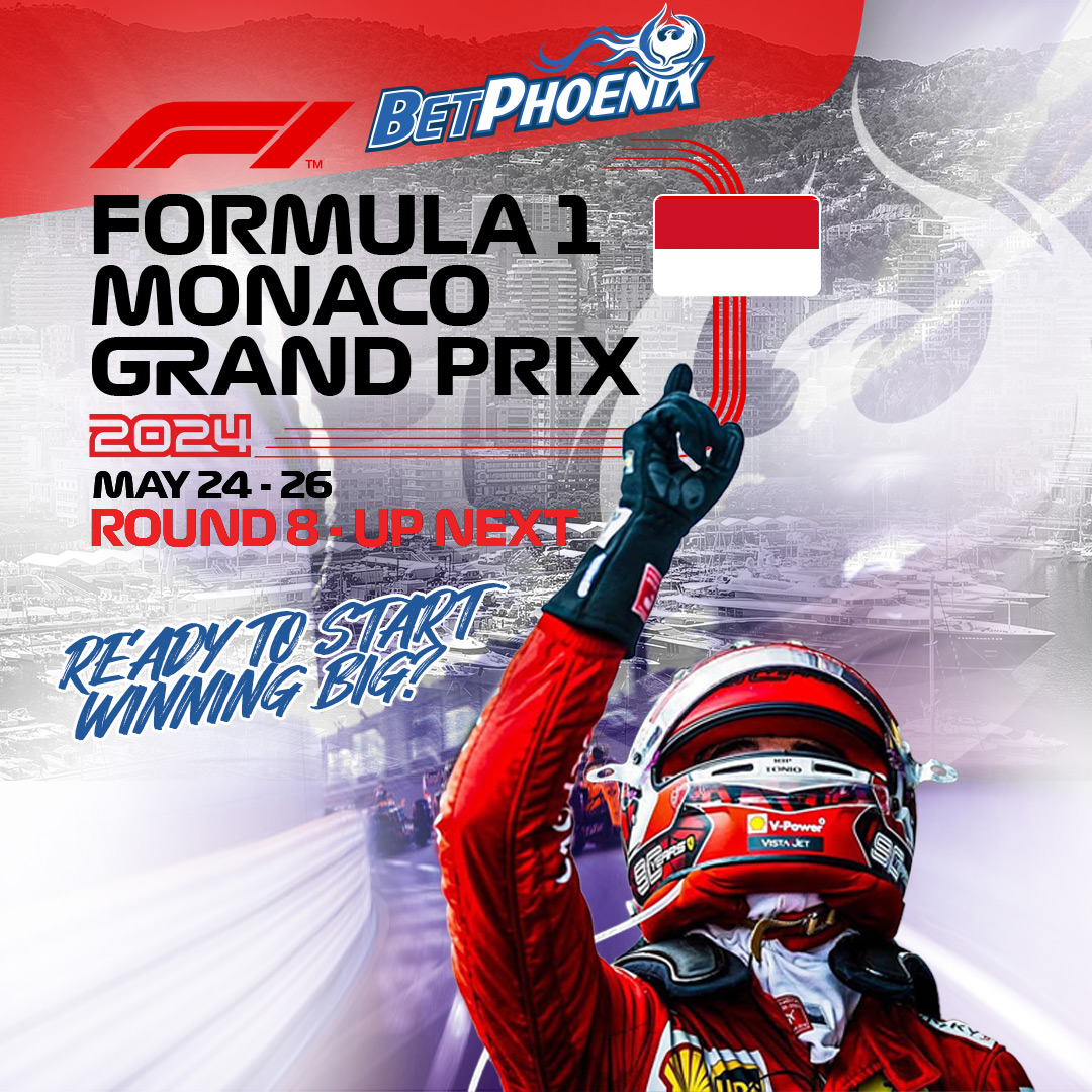 It's #Formula1 Race Day in #Monaco 🇲🇨 💵Join #BetPhoenix & Get $100, Check📌 🏁#MonacoGrandPrix 9:00 AM ET The glamorous streets of Monte Carlo gear up for the #MonacoGP. #Ferrari & #McLaren start in front, will #RedBullRacing put up a fight? Get your #F1bets in!🔥 #Racing