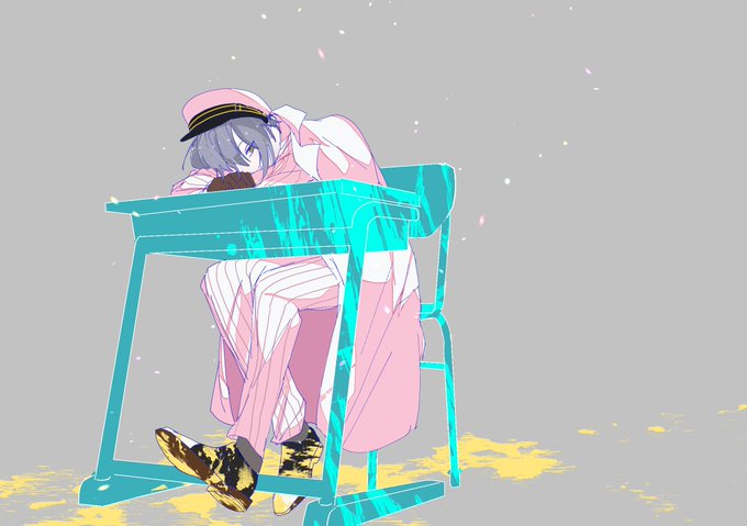 「1boy chair」 illustration images(Latest)