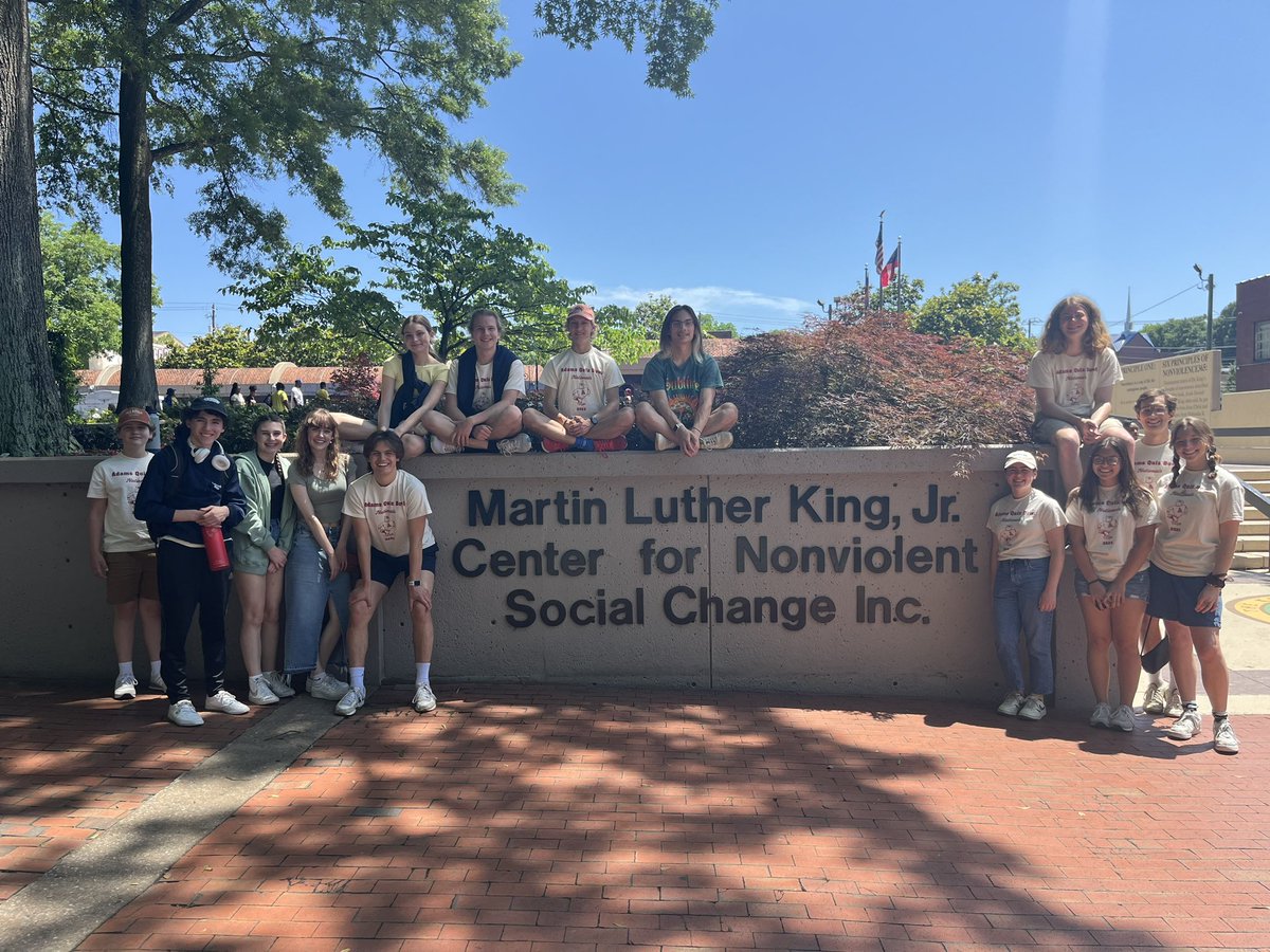 We had a good competition day yesterday and then visited the King Historic District. Getting ready for day 2 of competition.