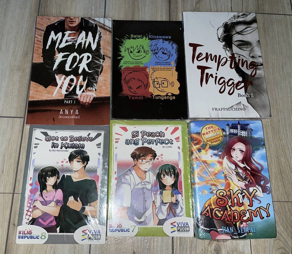 anribabe's tweet image. Books for Sale (Preloved/Brandnew)

MOP: GCASH, COD (+15%)
MOD: SHOPEE CHECK OUT, J&amp;amp;T, LBC COP
COD WITH DISCOUNT: SHOPEE CHECKOUT LIVE DISCOUNT, SHOPEE CHECKOUT VIDEO DISCOUNT
1 month installment 
LOCATION: CABANATUAN CITY, NUEVA ECIJA
