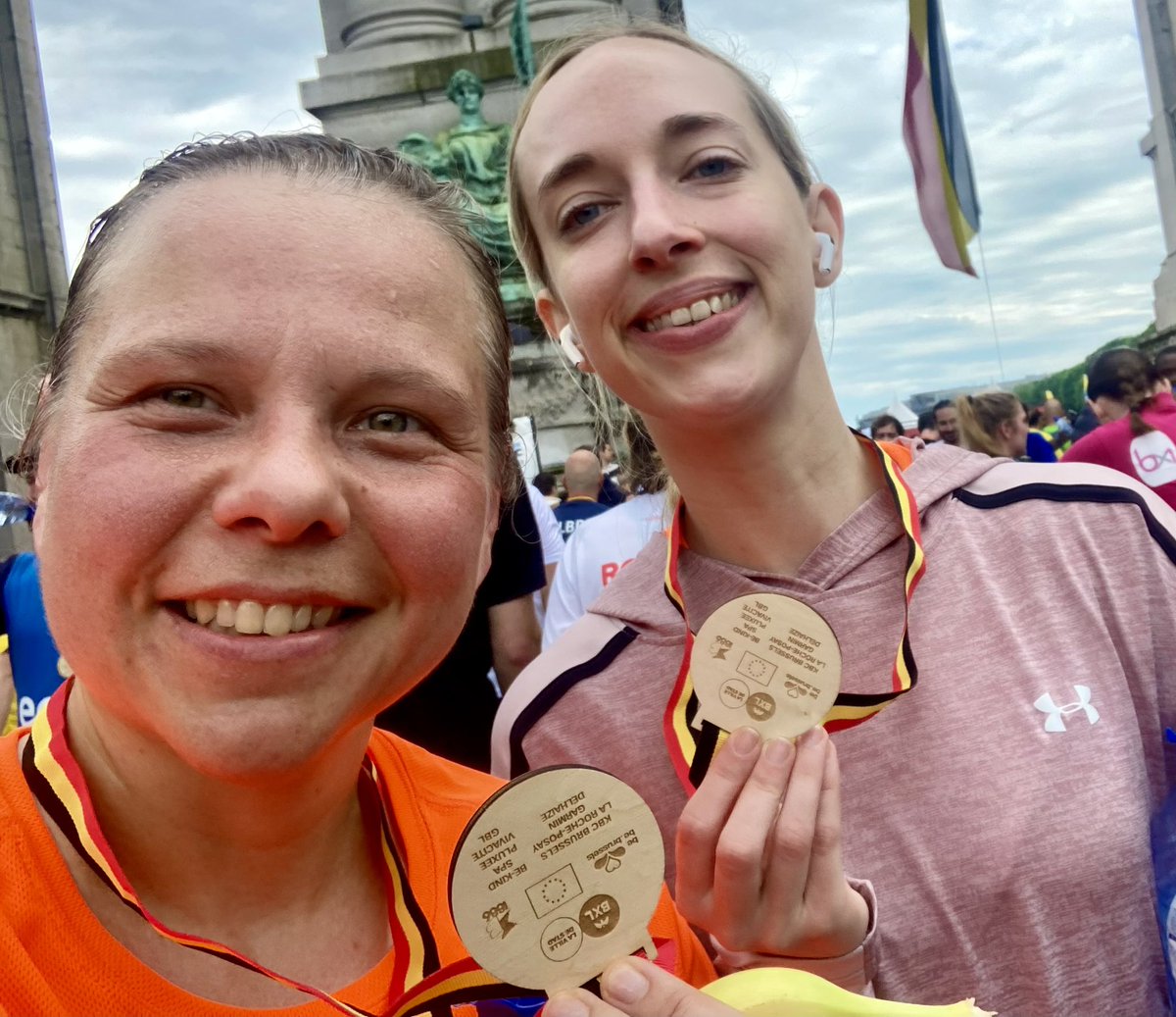 Yet another great performance by #DGEAC sport stars! 🏅🤩🏅 BIG congrats to our fabulous #20kmbru #20kmbxl runners Agata and Naïs! 🏃‍♀️🏃‍♀️ 🇪🇺 #BeActive 🇪🇺